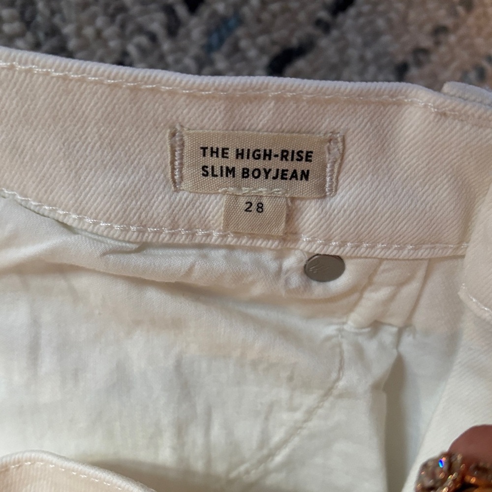 Madewell Women's Cream Ankle & Cropped Jeans - Picture 3 of 8
